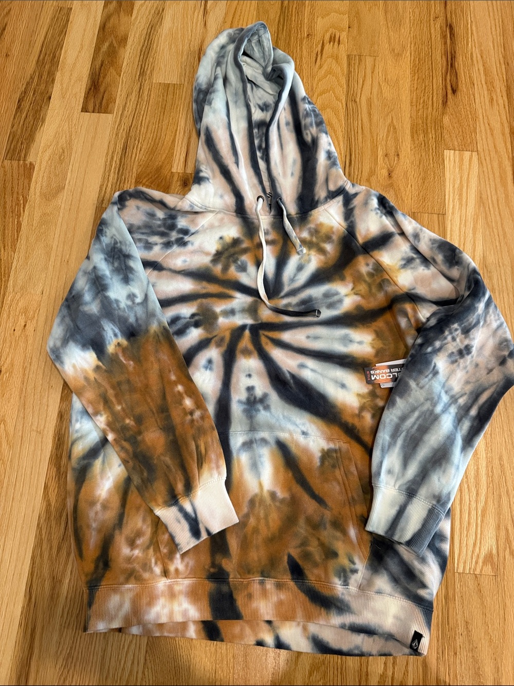 Exclusive Volcom x Outer Banks Tie-Dye Crewneck Hoodie